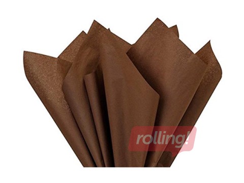 Шелковая бумага декоративная Chocolate 243, 18г/м², 50x75см, 24 листов