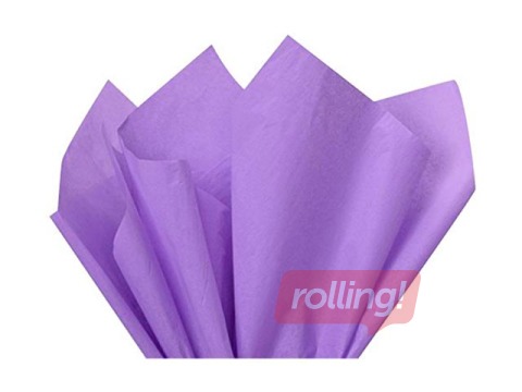 Zīdpapīrs dekoratīvais Lavande 0162, 18g/m², 50x75cm, 24 loksnes