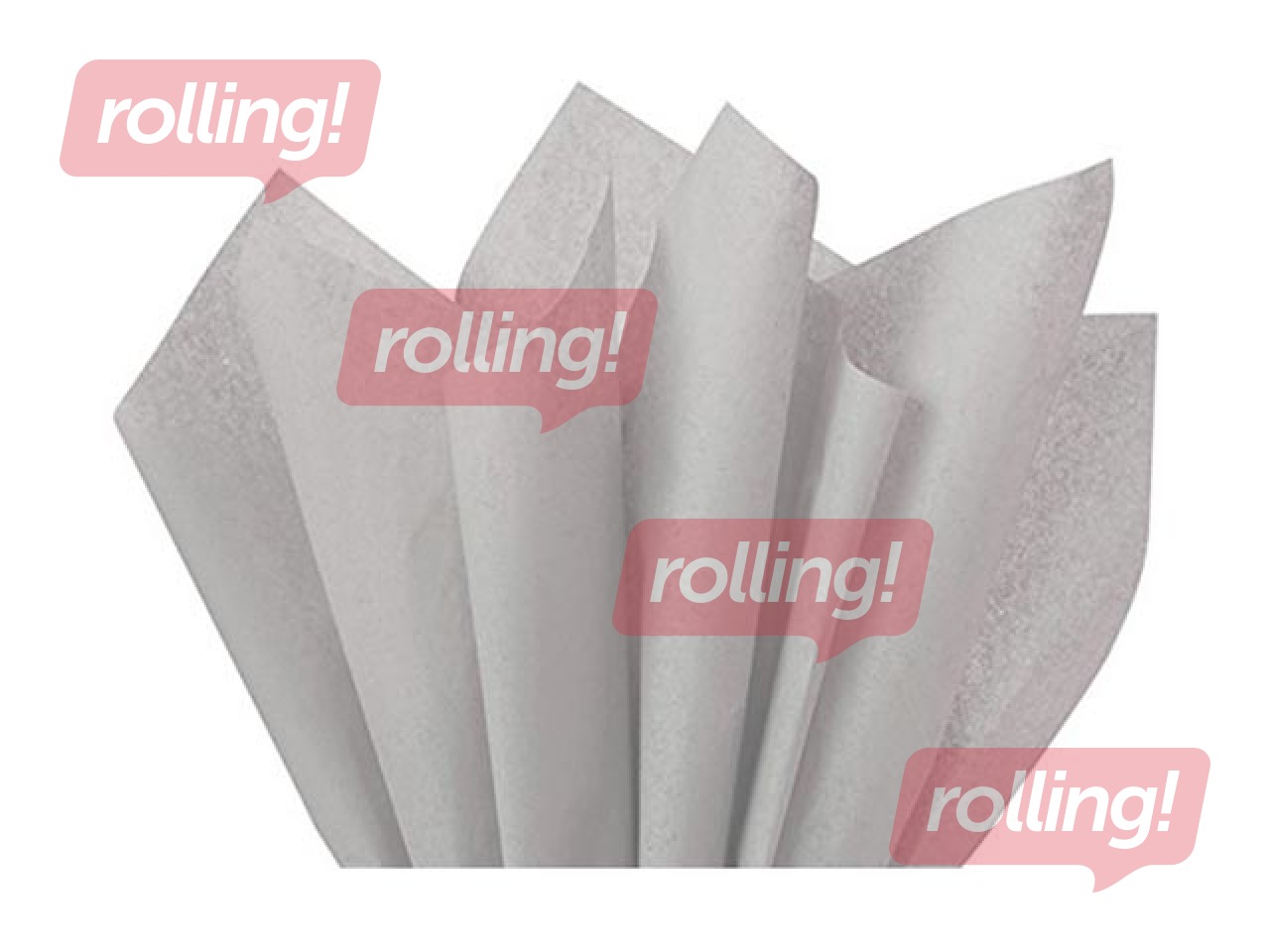 Шелковая бумага декоративная Gris 223, 18г/м², 50x75см, 24 листов