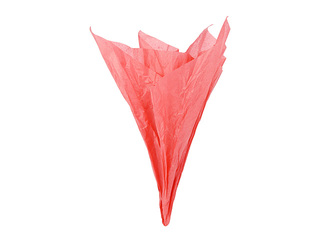 Zīdpapīrs dekoratīvais, sarkans, 15g/m², 50x65cm, 10 loksnes