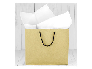 Zīdpapīrs dekoratīvais, balts, 15g/m², 50x65cm, 10 loksnes