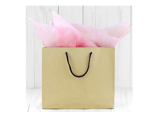 Decorative tissue paper, pink, 15g/m², 50x65cm, 10 sheets