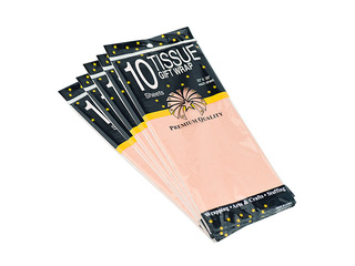 Zīdpapīrs dekoratīvais, laša krāsa, 15g/m², 50x65cm, 10 loksnes