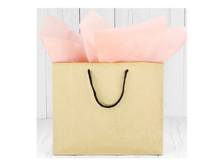 Zīdpapīrs dekoratīvais, laša krāsa, 15g/m², 50x65cm, 10 loksnes