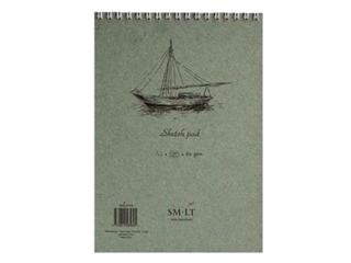 Sketch pad Authentic White, A5, 90g/m², 70 sheets