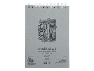Sketch pad Authentic Bristol, A5, 185g/m², 30 sheets