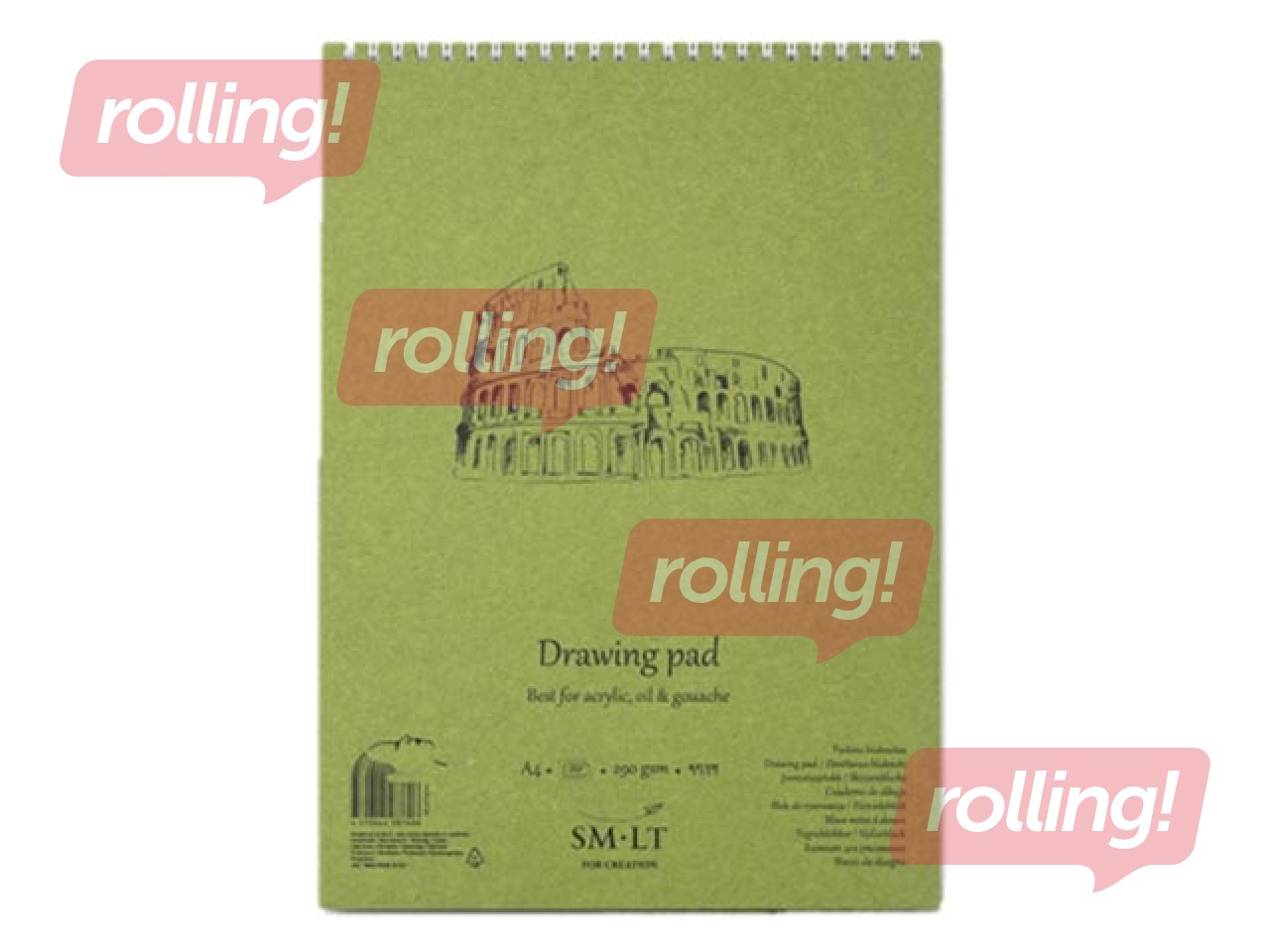 Drawing pad Authentic Acrylic, A5, 290g/m², 20 sheets