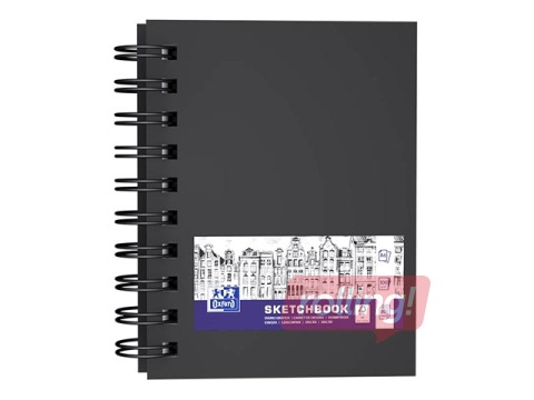 Блокнот для эскизов Oxford, A6, 100г/м², 80 листов