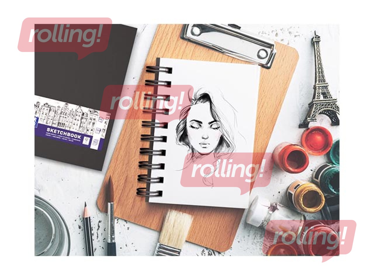 Блокнот для эскизов Oxford, A6, 100г/м², 80 листов