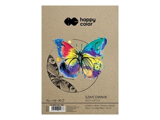 Spiral sketch pad Happy Color, A5, 70g/m², 80 sheets