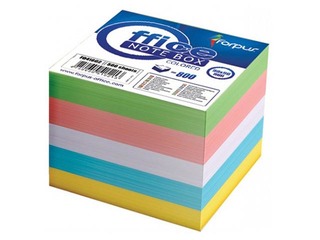 Note paper Forpus, coloured, 8.5x8.5cm, 800 sheets