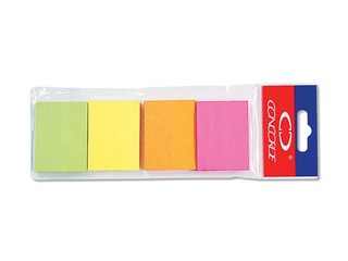 Sticky notes Concorde, different colors, 38x51mm, 4x50 sheets