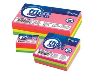 Sticky notes Forpus, neon colors, 50x40mm, 320 sheets