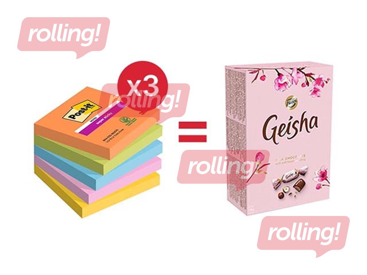 Liimäärega märkmepaber Post-It Super Sticky Boost 76x76mm, 5x90 lehte + KAMPAANIA! Osta märkmepabe