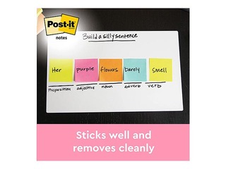 Post-it Beachside märkmepaber, iseliimuv, 38x51mm, 12x100 lehte + KAMPAANIA! Osta märkmepaber ja m