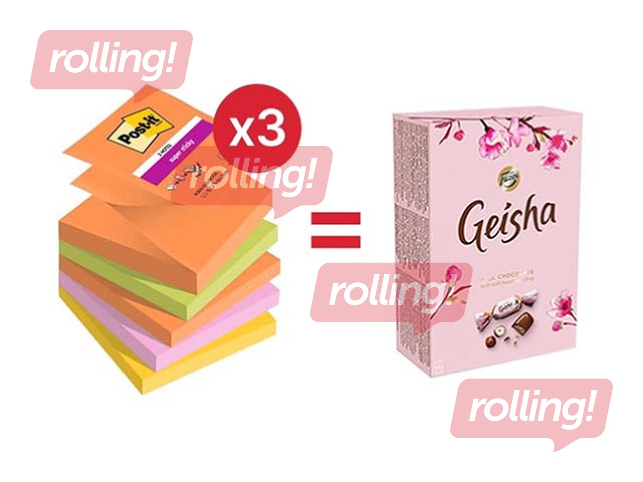 Līmlapiņas Z - veidā, Post-it Super Sticky Boost, 76x76mm, 5x90 lapiņas  + AKCIJA! Pērc līmlapiņas u