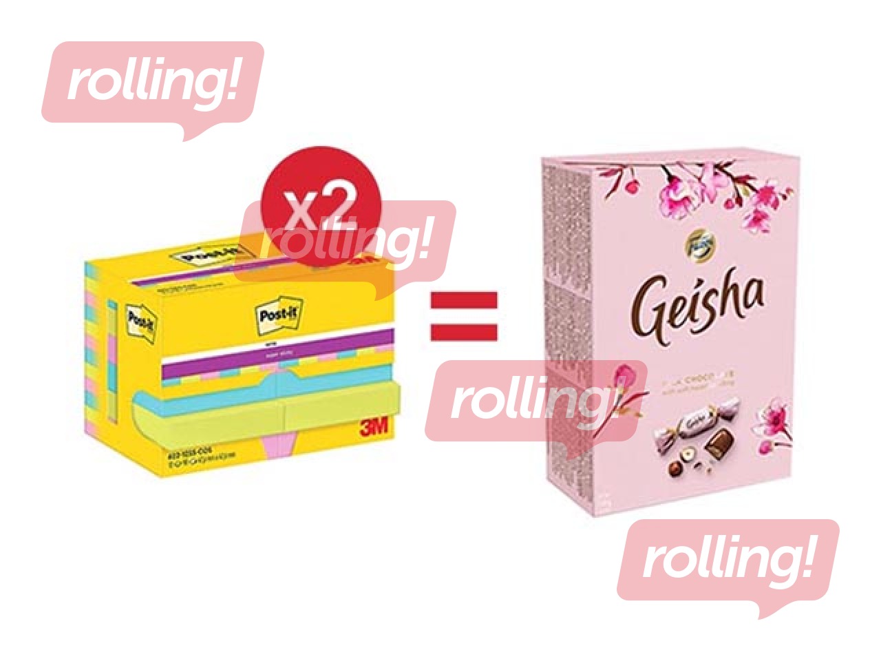 Līmlapiņas Post-it Super Sticky Cosmic 47.6x47.6mm, 12x90 lapiņas + AKCIJA! Pērc līmlapiņas un saņe