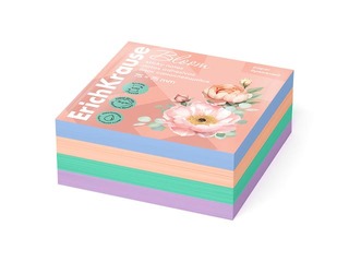 Kleepmärkmed ErichKrause, Pastel Bloom, 75x75mm, 400 lehte