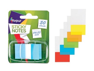 Index tabs from plastic, 44 x 25 mm, green