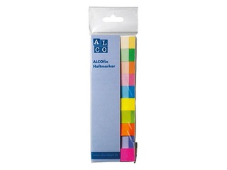 Labeling indices ALCO, paper, in different colors, 15x50mm