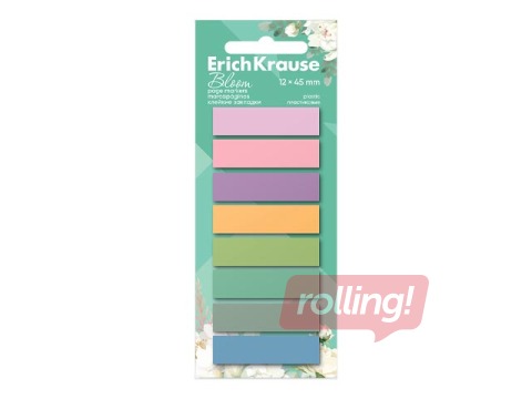 Marķēšanas indeksi ErichKrause, Bloom, plastikāta, dažādas krāsas, 12x45mm, 160 lapiņas