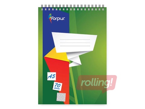 Notebook Forpus, A5, line, 70 pages