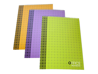 Notebook with spiral, Office, A4, squared, 96 pages