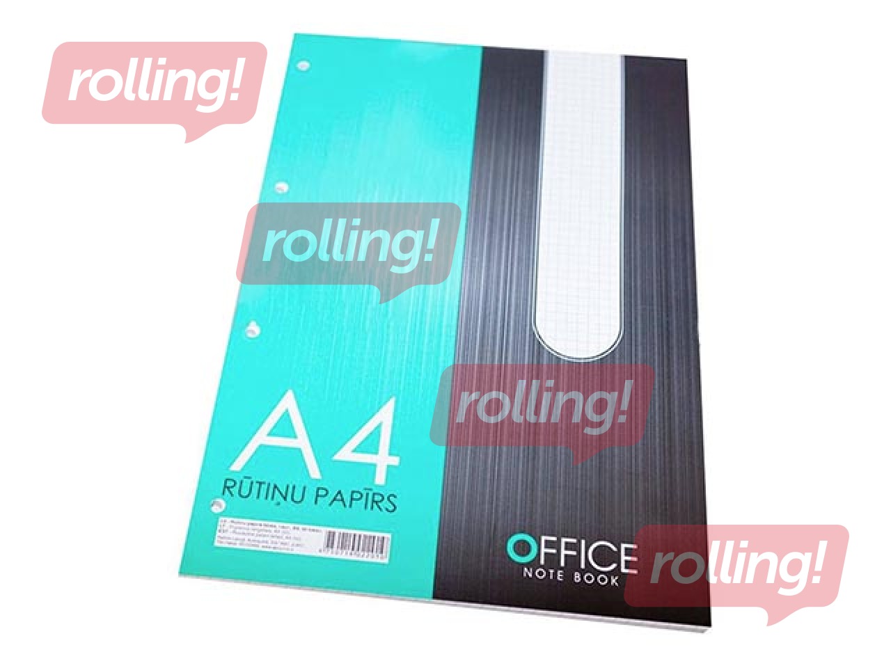 Notepad A4, square, perforated, 50 pages