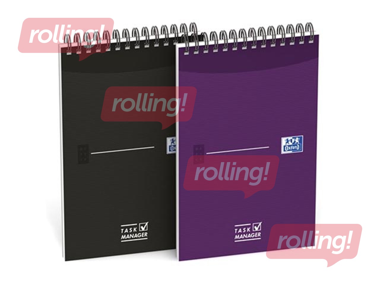 Piezīmju bloknots Oxford Task Manager To-Do, līniju, 125x200mm, 70 lapas