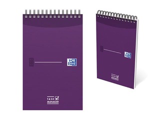 Piezīmju bloknots Oxford Task Manager To-Do, līniju, 125x200mm, 70 lapas