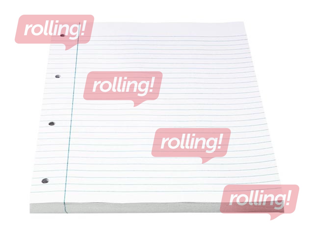 Standard pad Bantex, A4, lined, 100 sheets