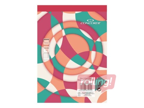 Тетрадь Concorde, A5, в линейку, 50 листов