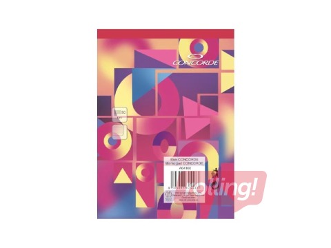 Notebook Concorde, A6, lined, 50 sheets