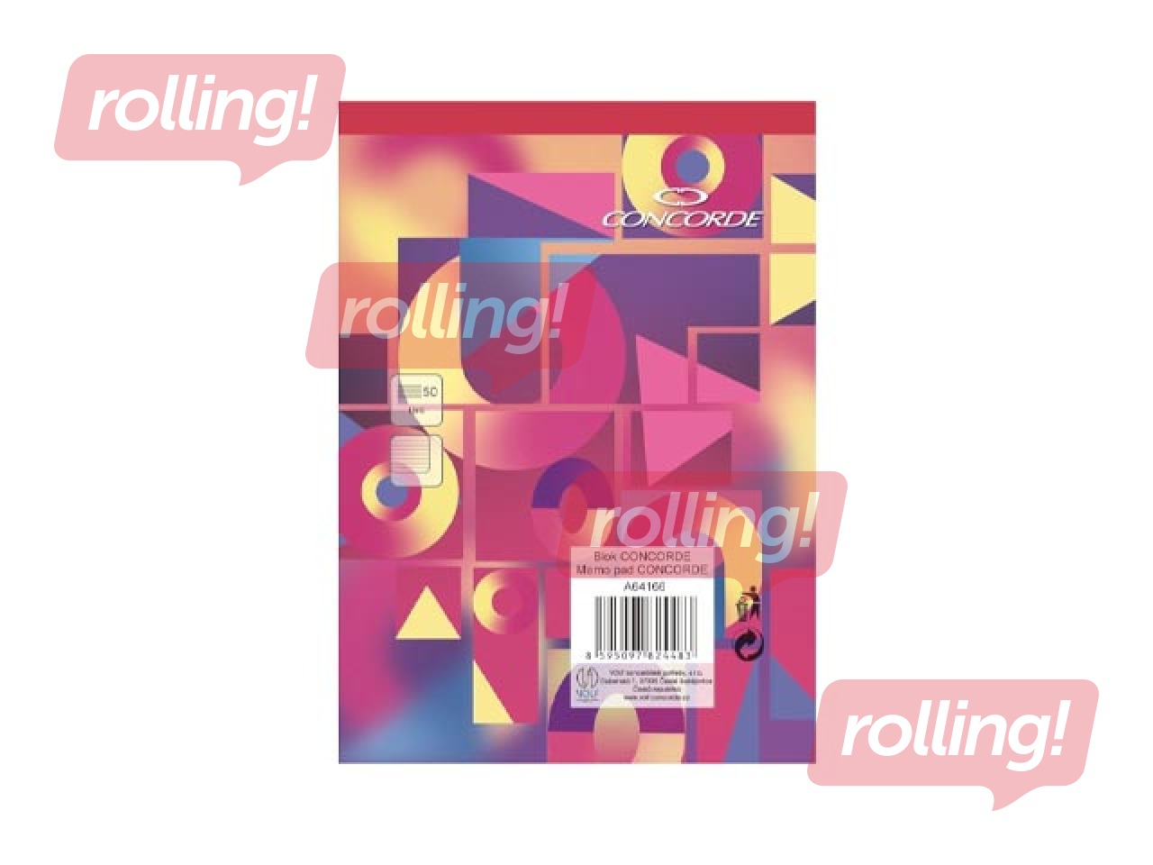 Тетрадь Concorde, A6, в линейку, 50 листов