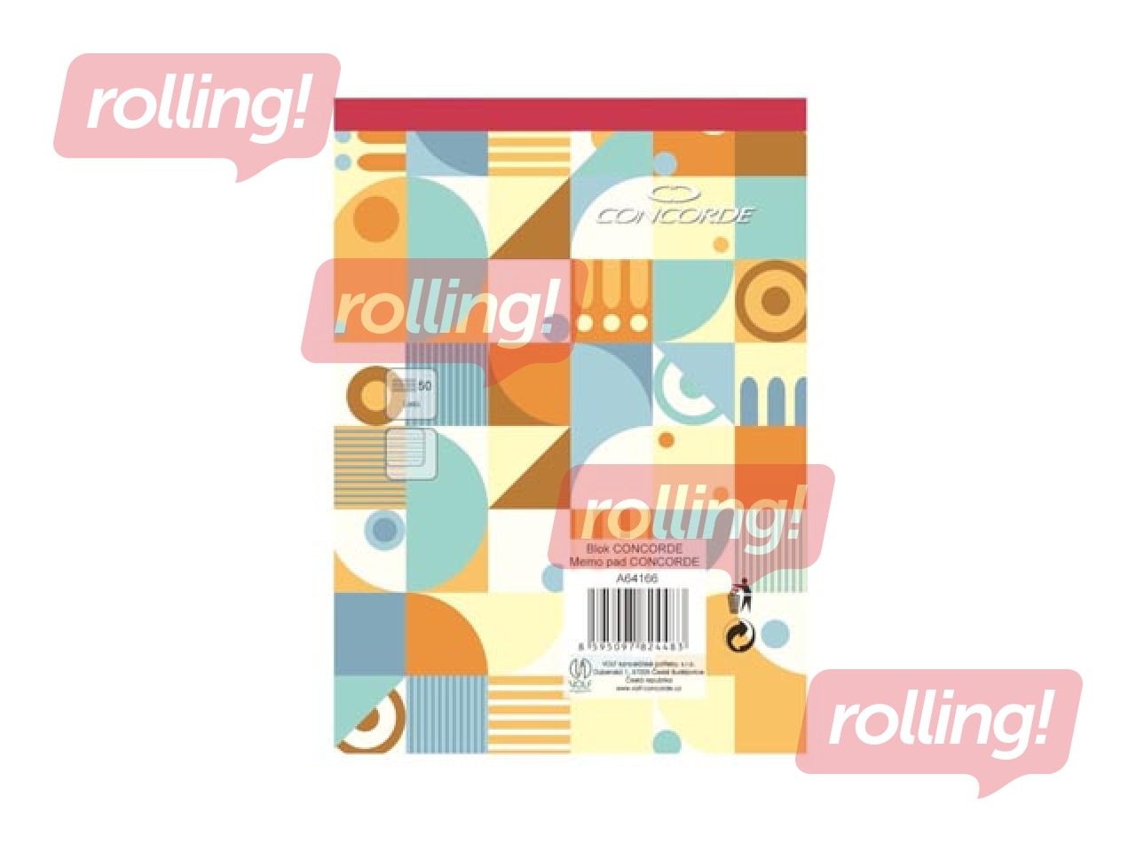 Тетрадь Concorde, A6, в линейку, 50 листов