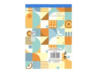 Märkmik Concorde, A6, valge, 50 lehte