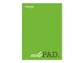 Office Products notepad, A4, square ruled, 50 sheets