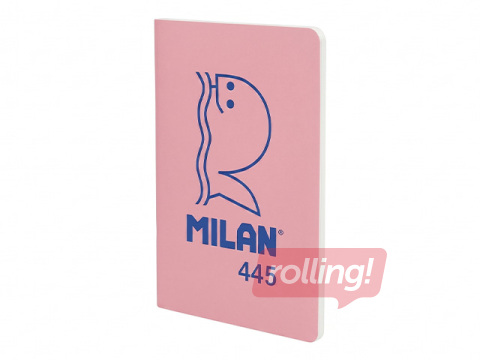 Märkmik Milan, A5, jooneline, roosa