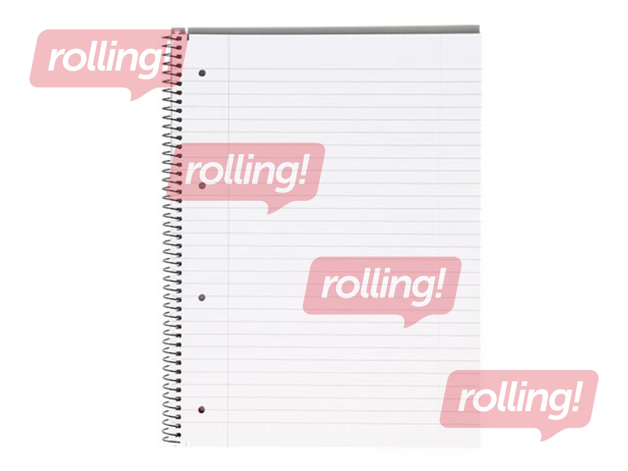 Piezīmju bloknots Bantex, A4+, līniju, 70 lapas