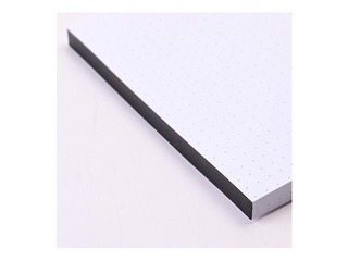 Kaustik Balts, A5, punktiiriga