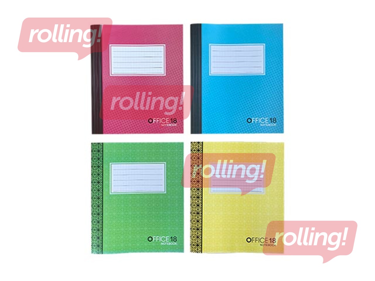 Burtnīca ABC Jums, rūtiņu, 18 lapas