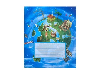 Exercise book ABC Jums, squared, 12 pages