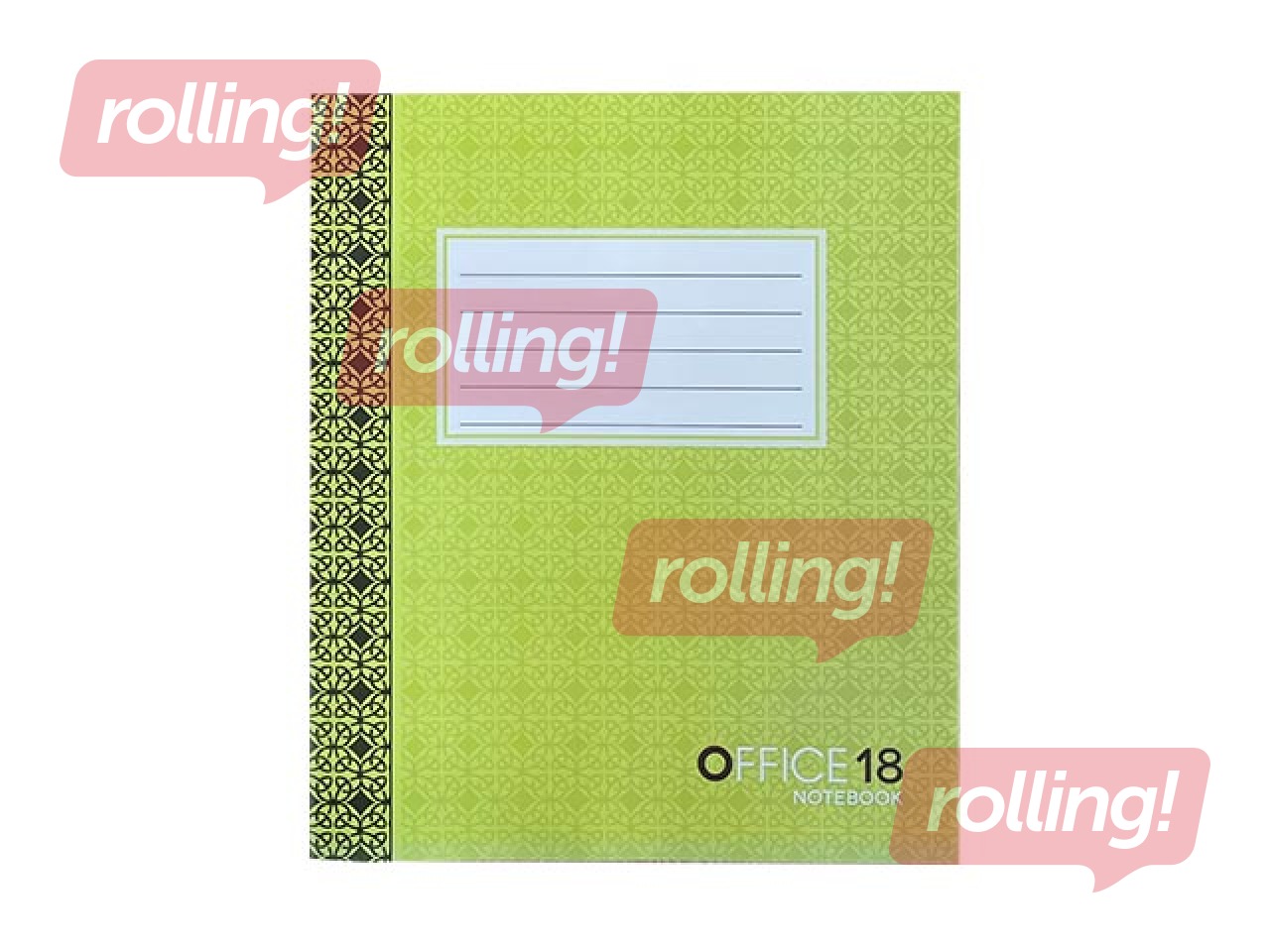 Burtnīca ABC Jums, līniju, 18 lapas