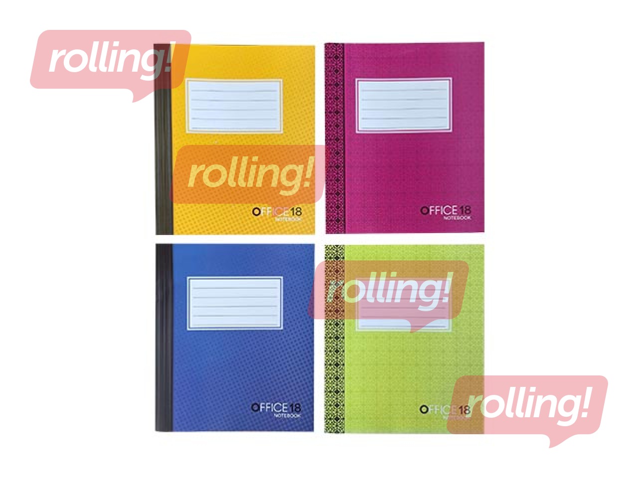 Exercise book ABC Jums, lined, 18 pages