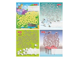 Тетрадь в линейку ABC Jums, 4. класса, 12 листов