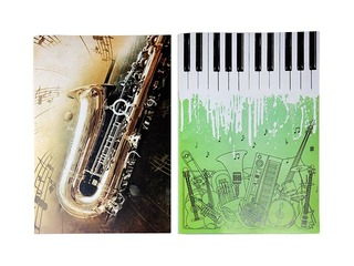 Sheet music book ABC Jums, A4, 10 pages