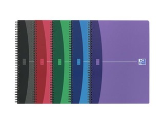 Oxford Urban Mix Notebook, A4, 90 squared sheets