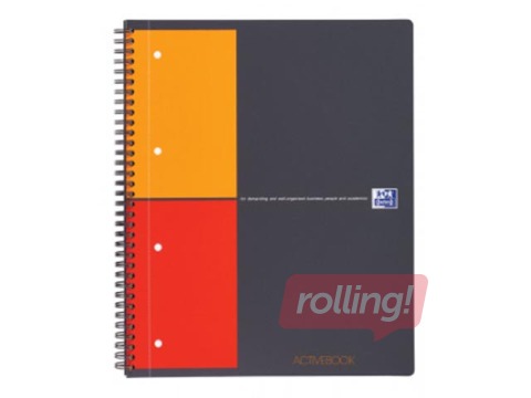 Oxford International ActiveBook, A4+, 80 squared sheets