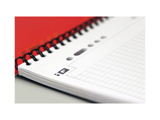 Klade ar spirāli Oxford International ActiveBook A5+, rūtiņu, 80 lapas