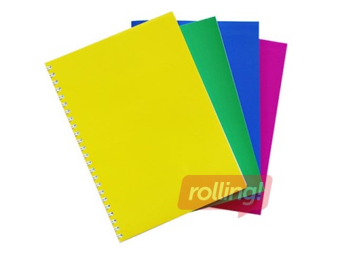 Тетрадь на спирали, A5, в клетку, 48 листов